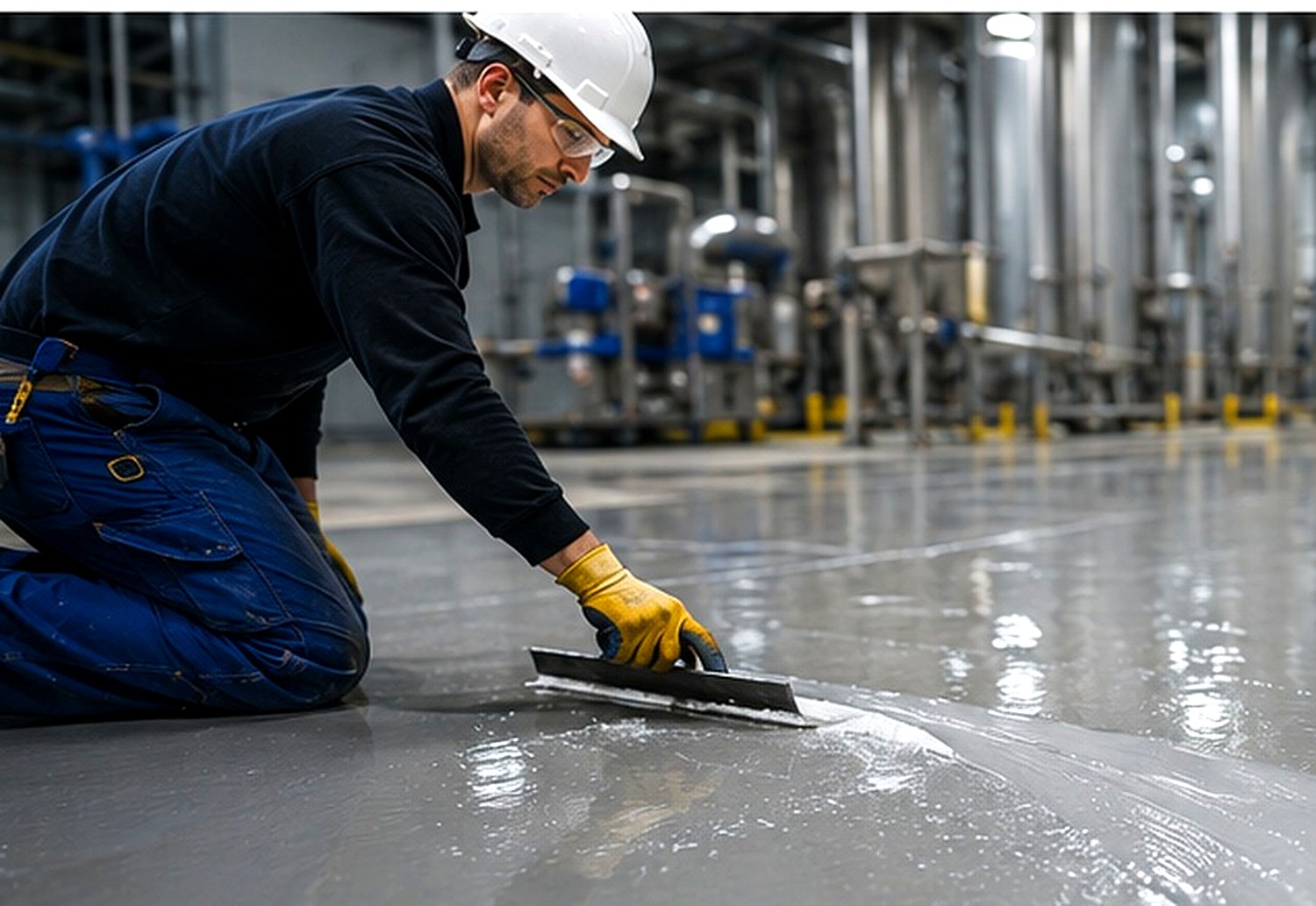 Rénovation et entretien des sols industriels